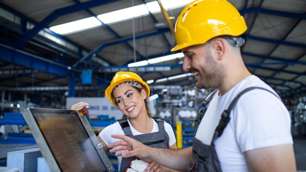 empleados de fábrica