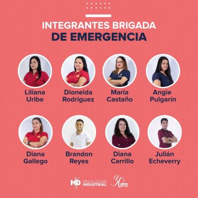 Integrantes Brigada de emergencia